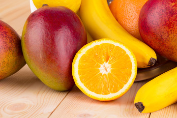 Citrus fruits with mango