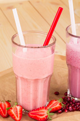 strawberry milkshake