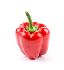 Fresh red bell pepper.