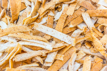 close up of whole wheat slice