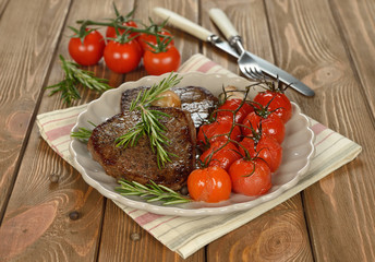 Fried meat