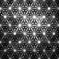 Mosaic Floral Pattern