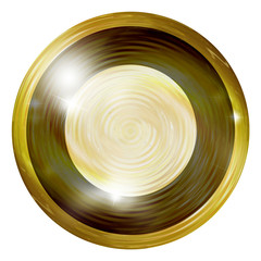 Golden round design elements