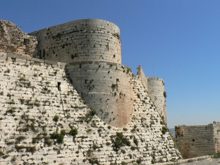 Krak castle - obrazy, fototapety, plakaty