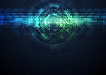 Grunge abstract technology background