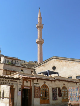 Minaret over mosque