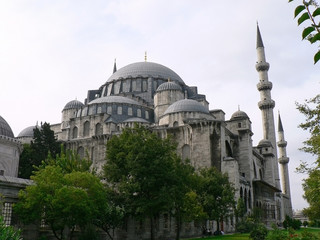 Fototapeta na wymiar Süleymaniye Mosque