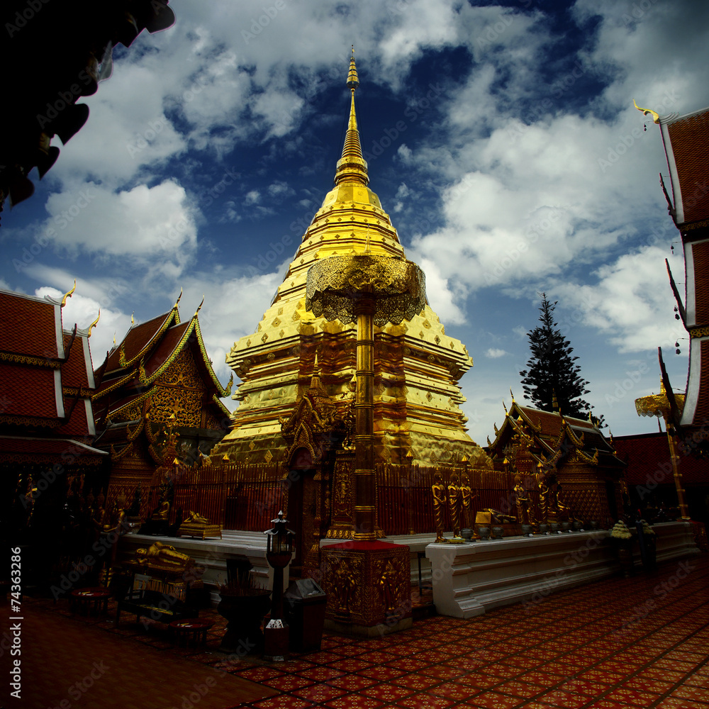 Canvas Prints buddhist temple