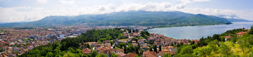 Fototapeta na wymiar Ohrid bay, Macedonia