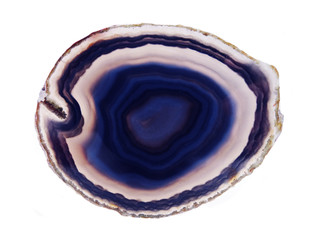 agate with chalcedony geological crystal