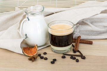 Coffee with milk