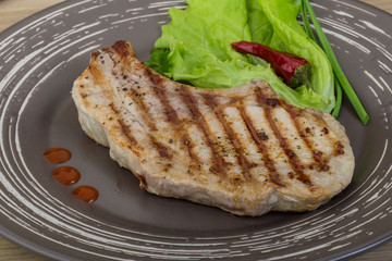 Grilled t-bone steak