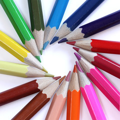 crayons de couleurs