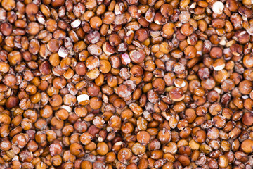 Red Quinoa Background
