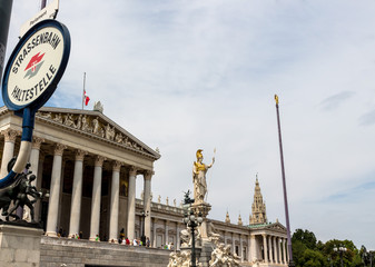 Österreich, Wien, Parlament