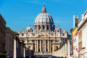Fototapeta premium Italien, Rom, Petersdom