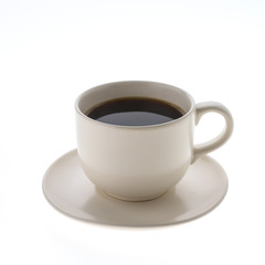 White coffee cup