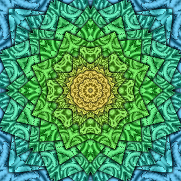 Ice kaleidoscope