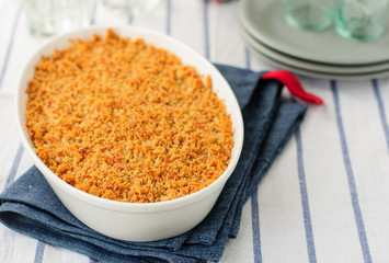 Bread and Cheese Crumble