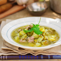 A Plate of Sorrel Soup