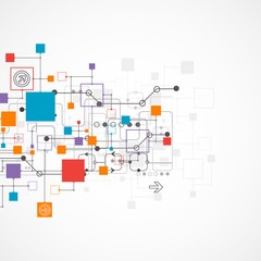 Abstract background, technology theme for your business