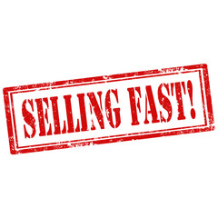Selling Fast!-stamp