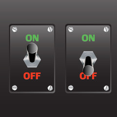 switch on -off