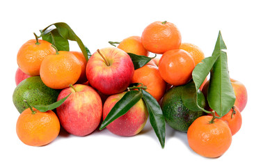 apples and tangerines