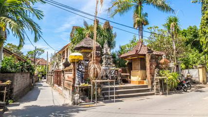 typical balinese architecture, house in sanur © jan_S