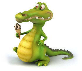 Fun crocodile