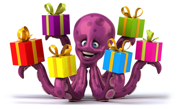 Fun octopus