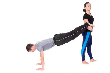 Obraz premium Fitness people