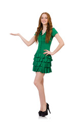 Fototapeta premium Woman in fashion clothing concept