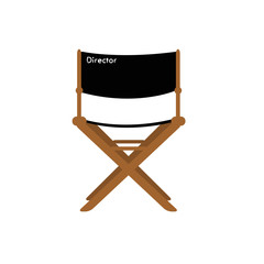 director movie chair vector