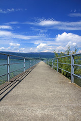 Obraz premium bielersee schweiz