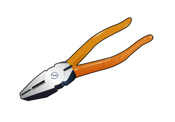 ペンチ＿イラスト