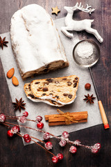 Christmas stollen