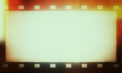 Filmstriefen (Filmstrip) - goldener Filmstreifen...