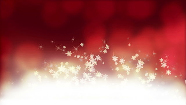 Christmas sparkles red background