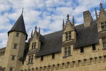 Fototapeta na wymiar Maine-et-Loire - Château de Montsoreau - Machicoulis