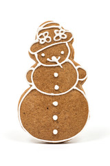 Lebkuchen Schneemann