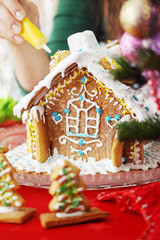 gingerbread house