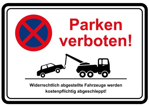 Parken verboten