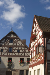 Fachwerkh&auml;user in Franken