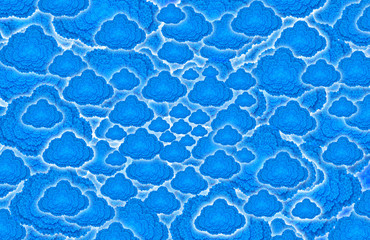 Abstract sky geometric cloud background