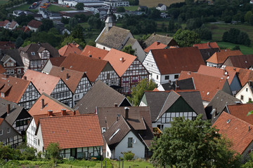 Obraz premium Schwalenberg im Lipperland
