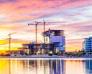 Fototapeta premium City Skyline in Phoenix