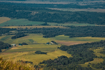 Obraz premium Photo of mountain landscape - hills and plains