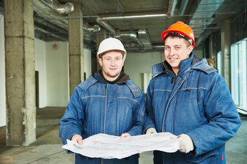 Construction builder workers