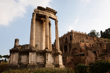 Naklejka premium The Temple of Vesta
